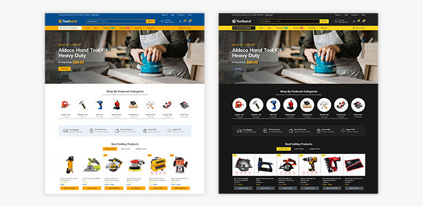 Demo Project | E-Commerce Website for Selling Professional Equipment